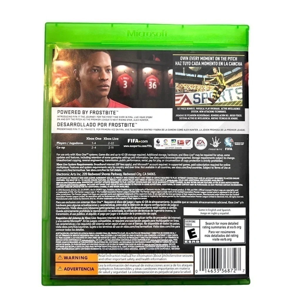 FIFA 17 Xbox One Soccer Simulation Video Game EA Sports